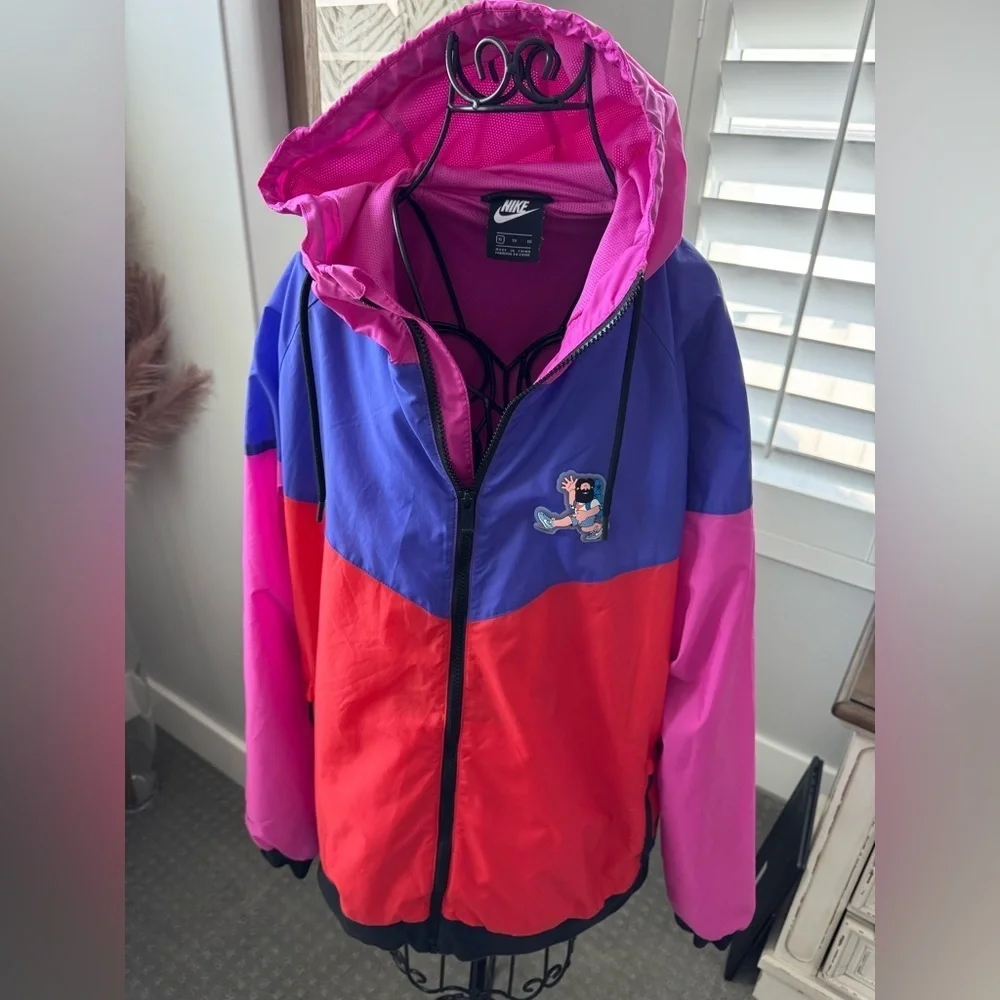 Mens Nike Colorblock Windbreaker Jacket